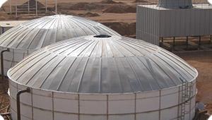 Tanque de vidro fundido a aço para o projeto de armazenamento de água revestida de vidro na Austrália 3