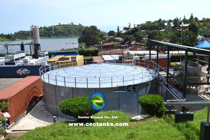 Tanque de armazenamento de água potável de 20 m3 de capacidade com padrão AWWA D103-09 0