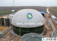 Tanque de armazenamento de biogás personalizado com revestimento de esmalte em placas de aço
