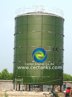 2.4M * 1.2M Tanque de armazenamento de lama feito de painéis de aço carbono revestidos com esmalte