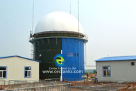 Tanque de armazenamento de biogás antiaderência com porta-gás de membrana / tanque de tratamento de águas residuais