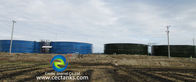 Tanques de armazenamento de lixiviação de aterros sanitários / Tanques fabricados em fábrica Resistência à corrosão