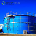 ART 310 Tanques de armazenamento de biogás de aço com telhados de membrana dupla Duas camadas de revestimento interno e externo