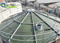 Tanques de água industriais de 35000 galões com tecto de convés de alumínio