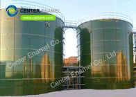 Tanque de armazenamento de lama de 50000 galões com processo de revestimento porcelânico de esmalte