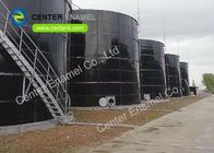 Tanques de armazenamento de águas residuais de vidro fundido em aço para instalações de biogás e de tratamento de águas residuais