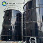Vidro liso fundido em tanques de aço com padrão AWWA D103 / EN ISO28765