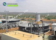 2.4M * 1.2M Tanques de armazenamento de águas residuais para instalações de tratamento de águas residuais