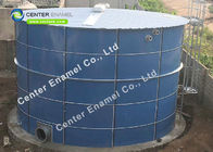 Tanques de armazenamento de água revestidos de vidro de 14pH de azul escuro para tratamento de lixiviação