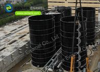 Tanque digestor anaeróbico para tratamento de resíduos orgânicos em instalações de tratamento de águas residuais
