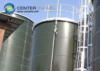 Instalação rápida de vidro fundido em tanques de aço para armazenamento de lama