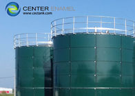 500KN/mm Tanques de armazenamento de água para uso agrícola Telhado de aço fundido de vidro