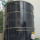 0.35mm revestimento 18000m3 tanque de armazenamento de biogás com teto GRP