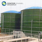 Tanques industriais de armazenamento de água de aço revestido de vidro para tanques de água potável