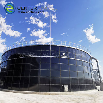O vidro fundiu tanques aos sustentáveis de aço das águas residuais resiliente para o tratamento de águas residuais