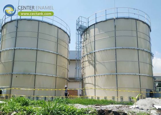 Centro Ename fornece tanques de aço revestidos com epoxi para projeto de água potável