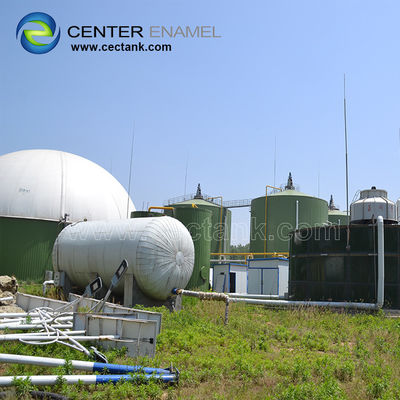 Centro Esmalte fornece tanques de vidro fundido em aço como tanques de biogás