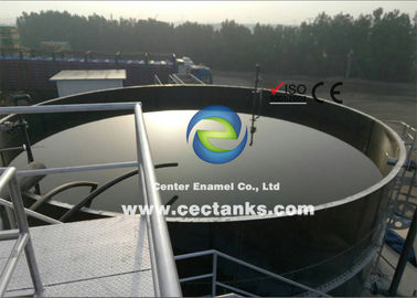 Tanque de armazenamento de líquidos de aço fundido de vidro Silos recipiente de biogás à prova de ácido e alcalinidade