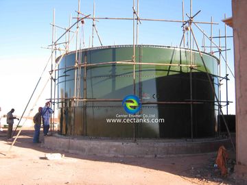 Tanque de aço fundido de vidro antimicrobiano para armazenamento de água potável