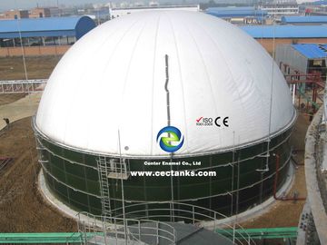 Membrana do telhado Tanque de digestão anaeróbico liso para cereais, lodo, armazenamento de produtos químicos