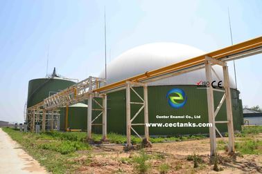 Tanque de armazenamento de biogás anti-aderência para digestor, reator fácil de limpar