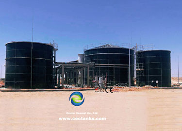 Tanque de armazenamento de esgoto altamente resistente à corrosão para engenharia de tratamento de águas residuais