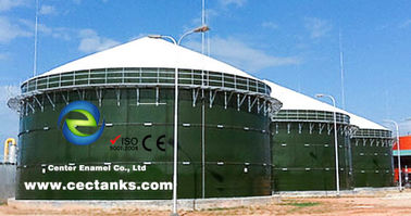 Tanques de armazenamento de lixiviação altamente resistentes à corrosão para instalações de tratamento de lixiviação de aterros sanitários