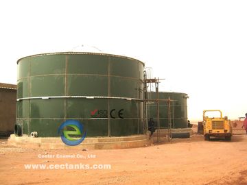 Tanque de armazenamento de lama desaguada de duplo revestimento para o projecto de tratamento de águas residuais