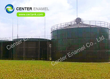 Tanques de armazenamento de águas residuais revestidos de vidro para instalações de biogás e de tratamento de águas residuais