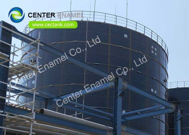 Vidro de esmalte central - fundido com aço - Tanques de armazenamento de águas residuais para projetos de tratamento de águas residuais