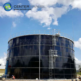 Tanques de armazenamento de águas residuais industriais, Tanque de armazenamento de biogás de porcelana de esmalte Verde escuro
