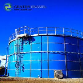 Tanques de armazenamento de águas residuais revestidos de vidro resistem a material anticorrosivo
