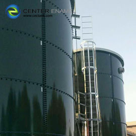 Tanque de armazenamento de biogás revestido de vidro de aço 5000m3 Durável e expansível