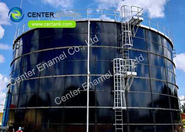 Tanques de armazenamento em aço inoxidável para instalações industriais de tratamento de águas residuais