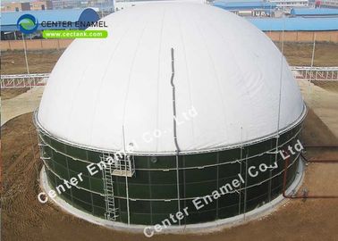 Tanques de armazenamento de biogás de grande volume suaves e brilhantes