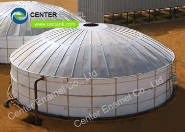 Tanque de armazenamento de biogás removível e expansível para projetos de digestão de biogás
