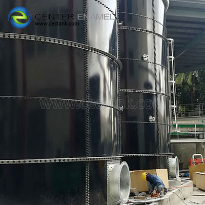 Tanque de armazenamento de lama de 12 mm para projectos de tratamento de lixiviação de aterros sanitários