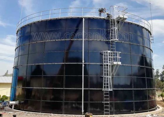 ISO9001 Tanques industriais de água de aço para o tratamento de águas residuais