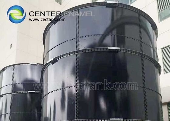 Tanques industriais de armazenamento de água de aço revestido de vidro para o projecto de tratamento de águas residuais industriais