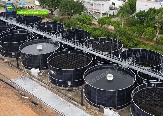 Tanques de armazenamento de água de irrigação de aço revestidos de vidro para comunidades rurais