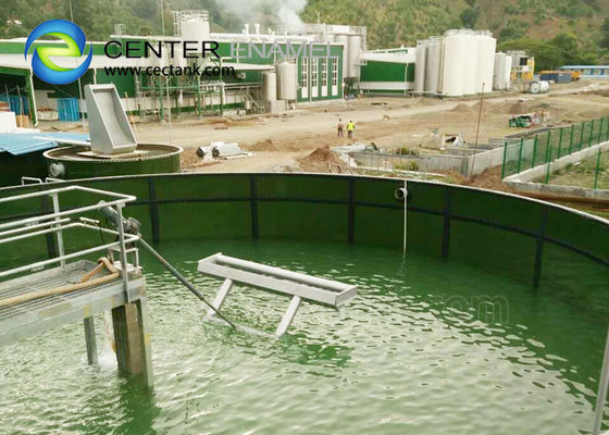 Tanques de armazenamento de águas residuais de aço inoxidável para instalações industriais de tratamento de águas residuais