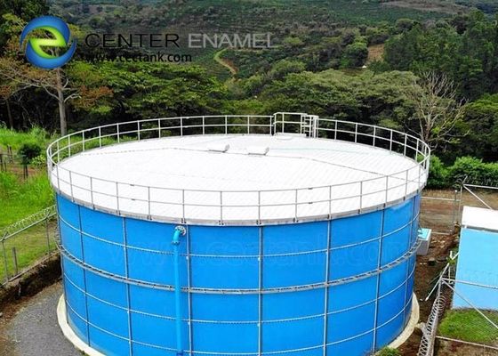 NSF 61 Tanques industriais de água de aço revestido de vidro para projetos de armazenamento de água potável