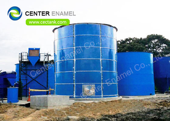 Tanques de armazenamento de águas residuais de aço e vidro Tratamento e armazenamento de águas residuais industriais