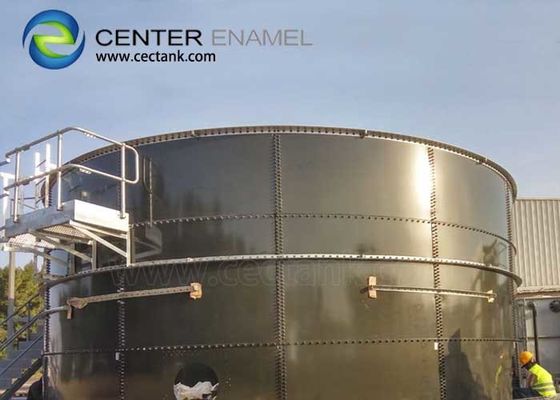 Tanques de água industrial GLS como armazenamento de água potável Tanques de armazenamento de líquidos de aço verticais