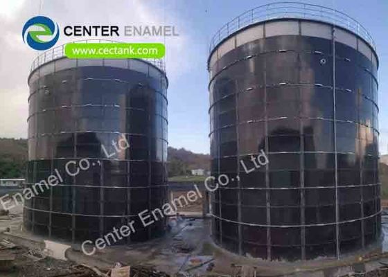 12 mm Placas de aço espessura Tanque de armazenamento de lama Projeto de biogás da Turquia