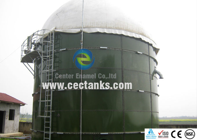 AWWA D103 Tanque de armazenamento de lodo de aço fundido de vidro para instalações de tratamento de lodo (STP) 1