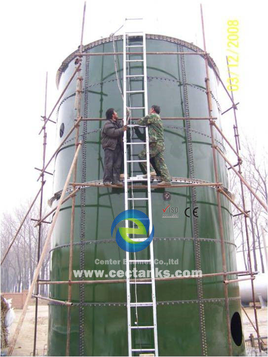 Tanque de digestão anaeróbica de bio-lodo para estação de tratamento de águas residuais industriais 0