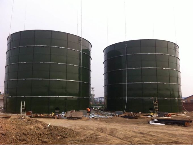 Tanque de armazenamento industrial de tamanho personalizado para tratamento de água industrial Excelente resistência à corrosão 2