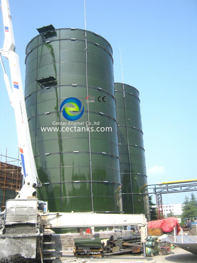Tanques de armazenamento de águas residuais de vidro fundido a aço para engenheiros e operadores municipais 0