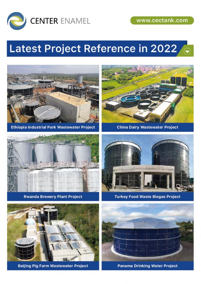 Tanque de dessalinização de aço para projetos de dessalinização de água do mar 0